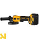Болгарка (кутова шліфмашина) акумуляторна DeWALT DCG407M2T