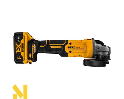 Болгарка (кутова шліфмашина) акумуляторна DeWALT DCG407M2T