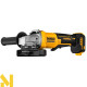 Болгарка (кутова шліфмашина) акумуляторна DeWALT DCG408N (без АБ та ЗП)