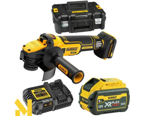 Болгарка (кутова шліфмашина) акумуляторна безщіткова DeWALT DCG409VST1