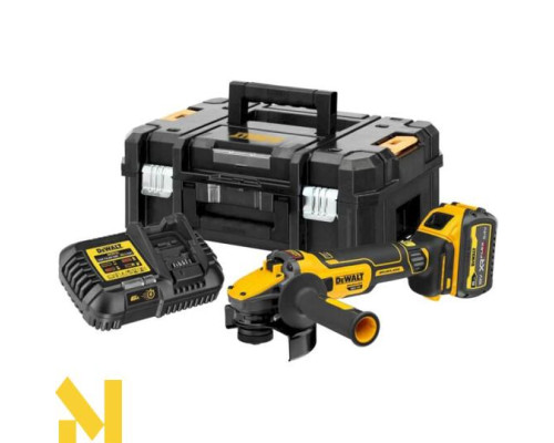Болгарка (кутова шліфмашина) акумуляторна безщіткова DeWALT DCG409VST1