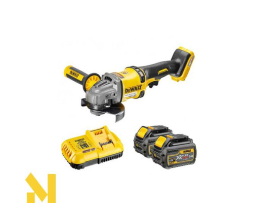 Болгарка (кутова шліфмашина) акумуляторна XR FLEXVOLT DeWALT DCG414T2