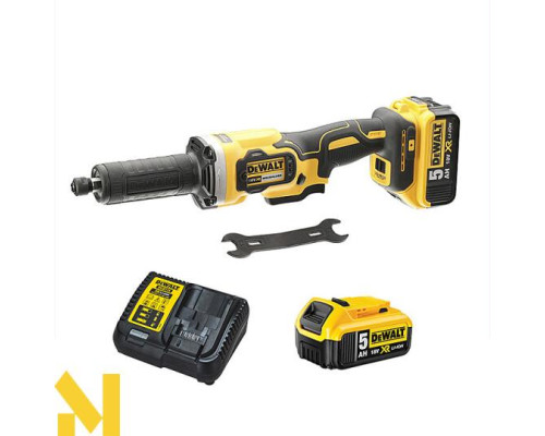 Шліфмашина акумуляторна DeWALT DCG426P2