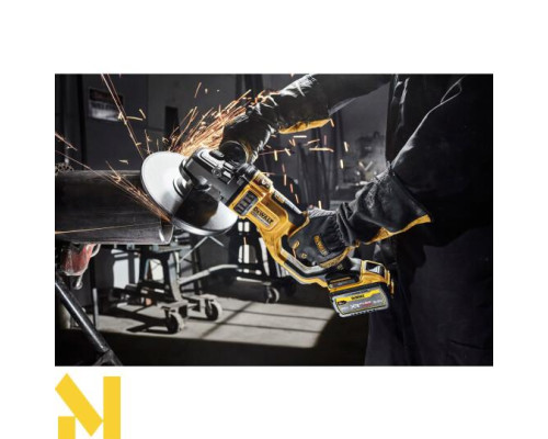 Болгарка (кутова шліфмашина) акумуляторна безщіткова DeWALT DCG460NK (без АКБ та ЗП)