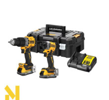 Набір інструментів акумуляторних DeWALT DCK2050E2T (DCD805 + DCF850)