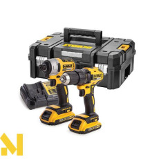 Набір з двох інструментів безщіткових DeWALT DCK2059D2T