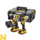 Набір з двох інструментів безщіткових DeWALT DCK2059D2T