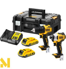 Набір з 2-ох інструментів DeWalt DCK2061D2T