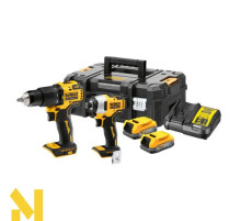 Набір інструментів акумуляторних DeWALT DCK2062E2T (DCD709 + DCF809)