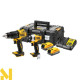 Набір інструментів акумуляторних DeWALT DCK2062E2T (DCD709 + DCF809)