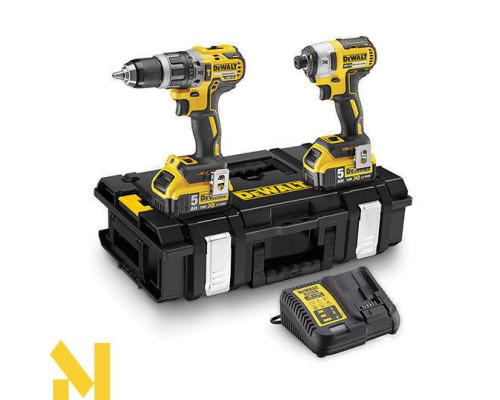 Набір з двох інструментів DeWalt DCK266P2