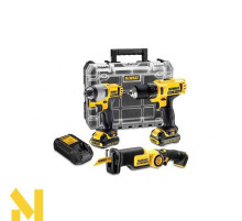 Набір з трьох інструментів DeWalt DCK310S2T