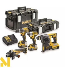 Набір інструментів акумуляторних DeWALT DCK422P3 (DCD796 + DCF887 + DCG405 + DCH273)