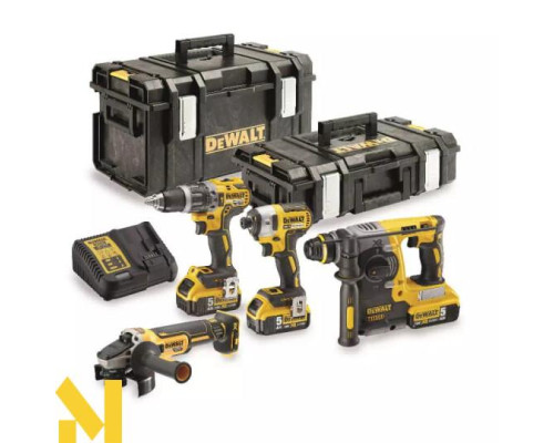 Набір інструментів акумуляторних DeWALT DCK422P3 (DCD796 + DCF887 + DCG405 + DCH273)