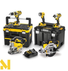 Набір з п'яти інструментів DeWalt DCK550M3T