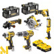 Набір інструментів акумуляторних DeWALT DCK623P3 (DCD796 + DCF887 + DCG405 + DCS367 + DCS570 + DCL050)