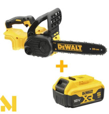 Пила ланцюгова акумуляторна DeWALT DCM565N + DCB184 (без ЗП)