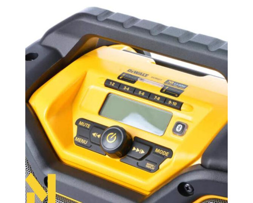 Радіоприймач/зарядний пристрій гібридний DeWALT DCR027 (без АКБ)