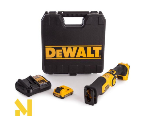 Пила шабельна акумуляторна DeWalt DCS310D2