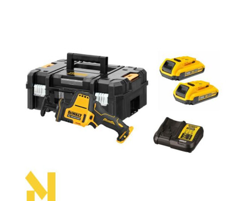 Пила шабельна акумуляторна DeWalt DCS312D2