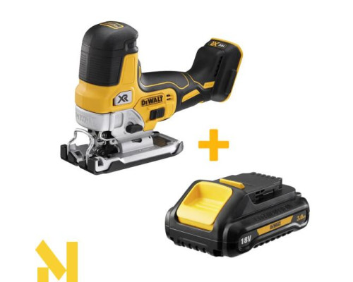 Лобзик акумуляторний DeWALT DCS335N+DCB187 (без ЗП)