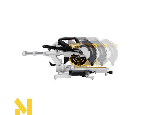 Пила торцювальна акумуляторна DeWalt DCS365M2