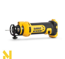 Фрезер акумуляторний для вирізання гіпсокартону DeWALT DCS551NT (без АКБ та ЗП)