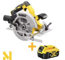 Пила дискова акумуляторна DeWALT DCS570N + DCB184 (без ЗП)