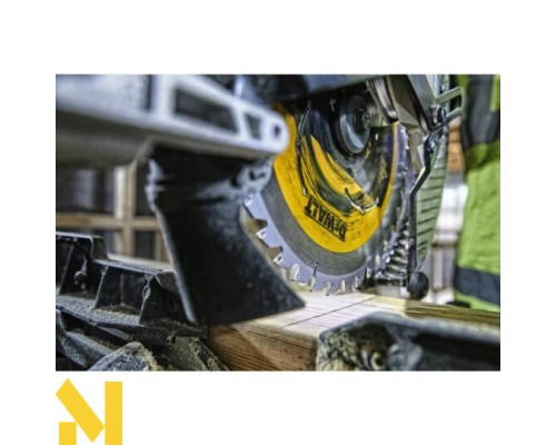 Пила торцювальна акумуляторна DeWALT DCS727T2