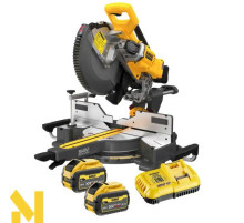 Пила торцювальна акумуляторна безщіткова DeWALT DCS781X2