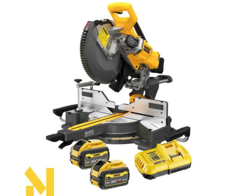 Пила торцювальна акумуляторна безщіткова DeWALT DCS781X2