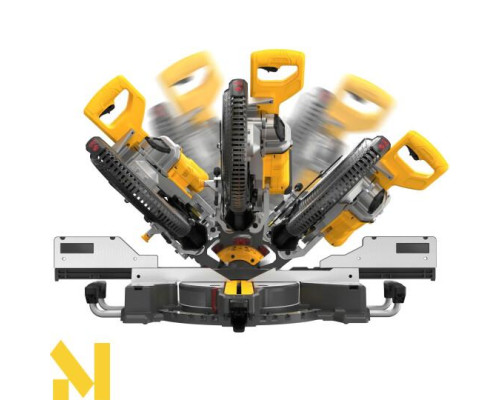 Пила торцювальна акумуляторна безщіткова DeWALT DCS781X2