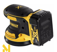 Шліфмашина ексцентрикова акумуляторна безщіточна DeWALT DCW210P2