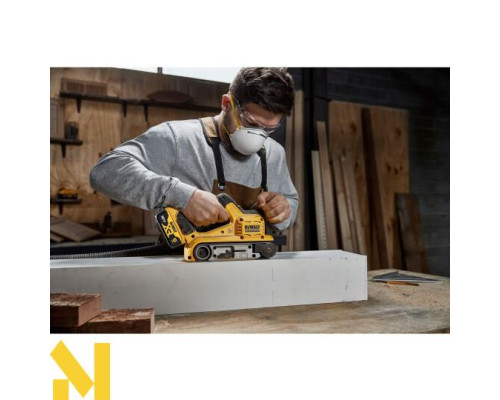 Шліфмашина стрічкова акумуляторна безщіткова DeWALT DCW220P2