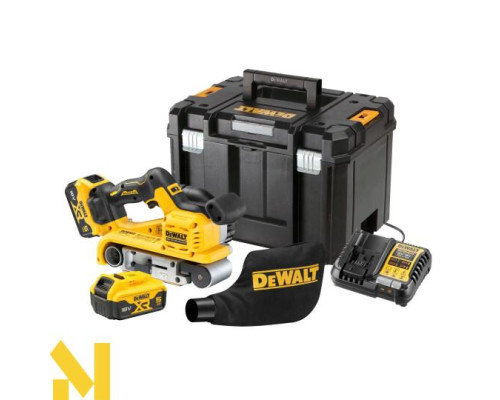 Шліфмашина стрічкова акумуляторна безщіткова DeWALT DCW220P2
