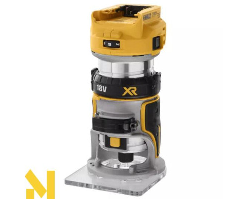 Фрезер акумуляторний бесщеточний окантовочний DeWALT DCW600N (без АКБ та ЗП)