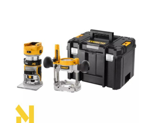 Фрезер акумуляторний безщіточний DeWALT DCW604NT (без АКБ та ЗП)