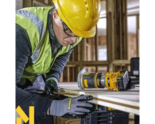 Фрезер акумуляторний безщіточний DeWALT DCW604NT (без АКБ та ЗП)
