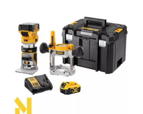 Фрезер акумуляторний безщіточний DeWALT DCW604P2