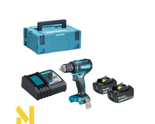 Дриль-шуруповерт акумуляторний MAKITA DDF485RTJ