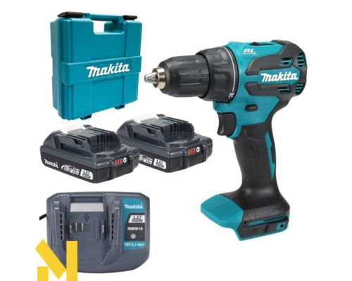 Дриль-шурупокрут акумуляторний Makita DDF490WVE