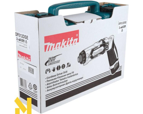 Шуруповерт акумуляторний Makita DF012DSE