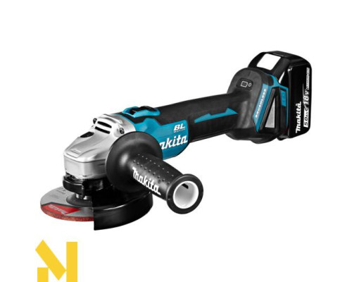 Болгарка (кутова шліфмашина) акумуляторна Makita DGA504RTJ