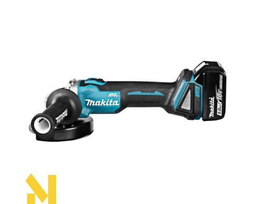 Болгарка (кутова шліфмашина) акумуляторна Makita DGA504RTJ