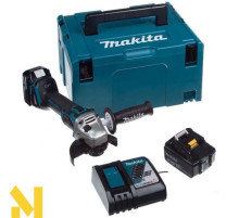 Болгарка (кутова шліфмашина) акумуляторна Makita DGA504RTJ