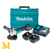 Болгарка (кутова шліфмашина) акумуляторна Makita DGA511RTE
