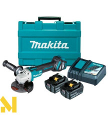 Болгарка (кутова шліфмашина) акумуляторна Makita DGA511RTE