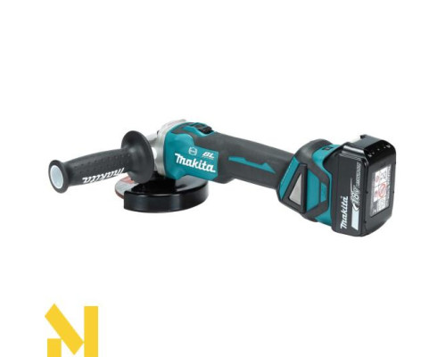 Болгарка (кутова шліфувальна машина) акумуляторна Makita DGA513RT3J