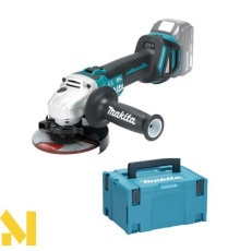 Болгарка (кутова шліфмашина) акумуляторна Makita DGA513ZJ (без АКБ та ЗП)