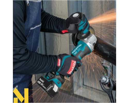 Болгарка (кутова шліфмашина) акумуляторна Makita DGA517RTJ